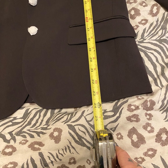NWT J Crew Mercantile (this is J Crew’s high-end line)Blazer, black size 12. - Picture 12 of 14